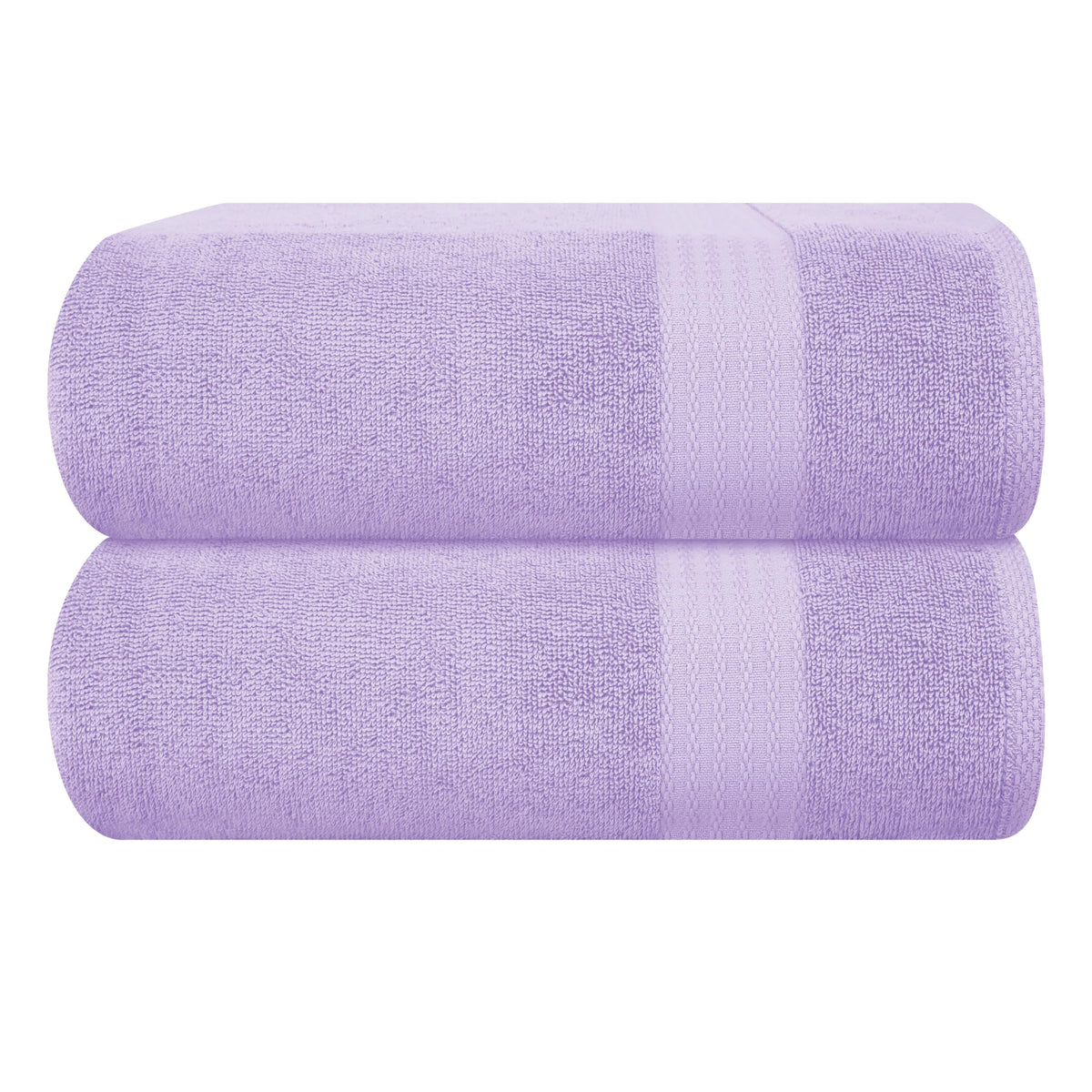 GLAMBURG Ultra Soft 8-Piece Towel Set - 100% Pure Ringspun Cotton, Contains 2 Oversized Bath Towels 27x54, 2 Hand Towels 16x28, 4 Wash Cloths 13x13 - Ideal for Everyday use, Hotel & Spa - Pink