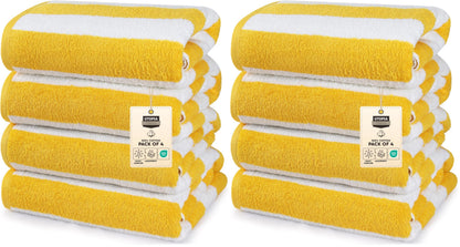 Utopia Towels Beach Towels, 4 Pack, 30x60 in, Bath Towels Cotton, Variety