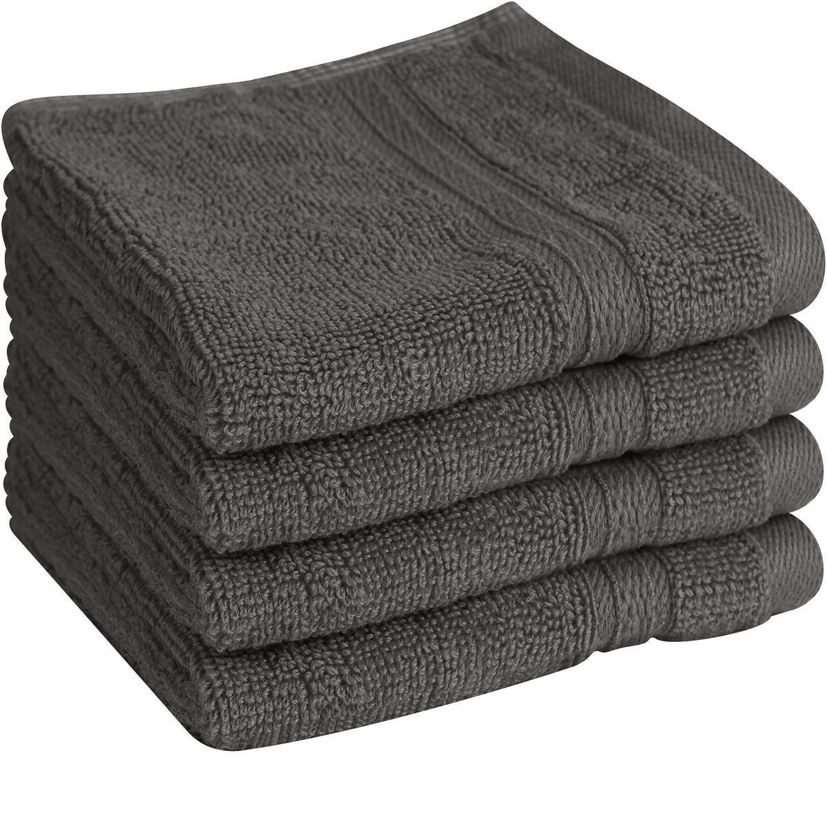 Towel and Linen Mart 100% Cotton 6 Pack Bath Towel Set, Quick Dry, Super Absorbent, Light Weight, Soft, (27 x 54 Pack of 6) Beige, White, Grey, Sky Blue, SAGE Green, Navy
