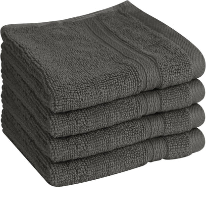Towel and Linen Mart 100% Cotton 6 Pack Bath Towel Set, Quick Dry, Super Absorbent, Light Weight, Soft, (27 x 54 Pack of 6) Beige, White, Grey, Sky Blue, SAGE Green, Navy