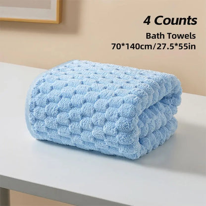 Microfiber Bath Towel, Soft Water Absorbent Bath Towel, Quick Drying Towel for Bathroom, Spa, Gym, Travel, Portable Towels, Shower Towels, Absorbent Breathable Towel, Best Bath Towels, Towel Set