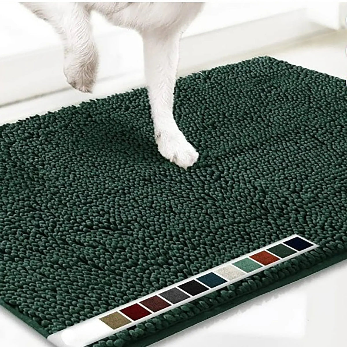 Indoor Door Mat, Bathroom Mat Set, Super Absorbent Microfiber Chenille Entryway Rug, Non-Slip Front Door Mat, Quick Dry Machine Washable Pet-Friendly Mats for Entryway/Hallway/Kitchen