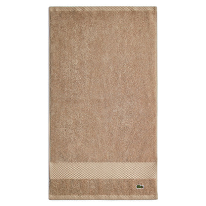 Lacoste Heritage 100% Supima Cotton Bath Towel 30" x 54", Sand