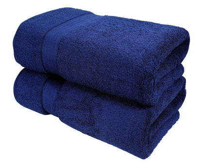 GLAMBURG Ultra Soft 8-Piece Towel Set - 100% Pure Ringspun Cotton, Contains 2 Oversized Bath Towels 27x54, 2 Hand Towels 16x28, 4 Wash Cloths 13x13 - Ideal for Everyday use, Hotel & Spa - Pink