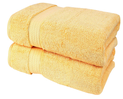 GLAMBURG Ultra Soft 8-Piece Towel Set - 100% Pure Ringspun Cotton, Contains 2 Oversized Bath Towels 27x54, 2 Hand Towels 16x28, 4 Wash Cloths 13x13 - Ideal for Everyday use, Hotel & Spa - Pink