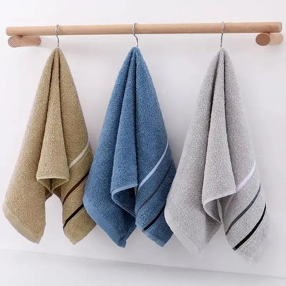 Soft Water Absorbent Bath Towel, 3 Counts/set Striped Pattern Bath Towel, Household Bathroom Supplies for Home Hotel Salon Dormitory, Super Absorbent Towel, Striped Towels