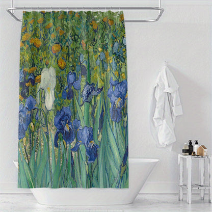 High-Definition Digital Print Polyester Bathroom Shower Curtain, 1PC