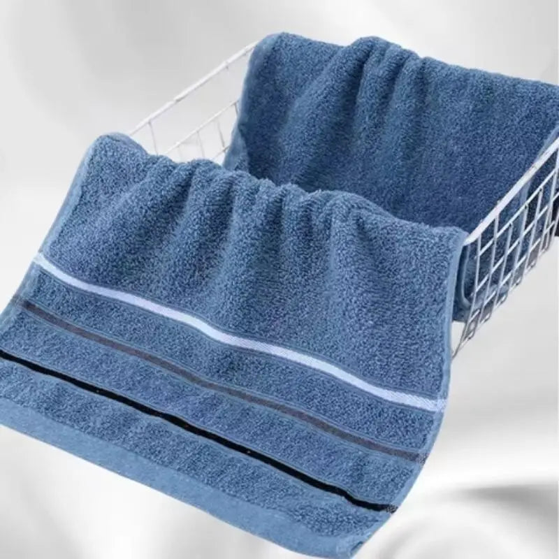 Soft Water Absorbent Bath Towel, 3 Counts/set Striped Pattern Bath Towel, Household Bathroom Supplies for Home Hotel Salon Dormitory, Super Absorbent Towel, Striped Towels