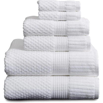 4 Pack 100% Cotton Bath Towels | Beige Towels | Oeko‑TEX Standard 100 | Soft & Absorbent, Quick‑Dry | Trinity Collection - Sand