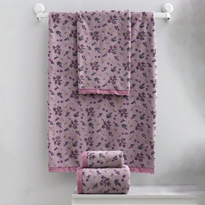 2pcs/4pcs Set, Modern Easy Small Floral Towel And Bath Towel Set Ultra-Soft Ultra-Large Bath Towel Quick-Drying Towel And Bath Towel Non-Shedding High-Absorbent Ultra-Soft Lightweight Style High-Quality Durable Bathroom Additions New Year Style Towe