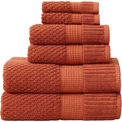 4 Pack 100% Cotton Bath Towels | Beige Towels | Oeko‑TEX Standard 100 | Soft & Absorbent, Quick‑Dry | Trinity Collection - Sand