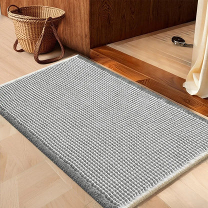 IM HOME Waffle Bath Mat Rugs 1/2/3 Piece, Boho Woven Modern Carpet, Absorbent Bathroom Rugs, Soft Washable Bath Rugs with Tassels for Bathroom, Bedroom, Kitchen, Shower, Tub,Halloween