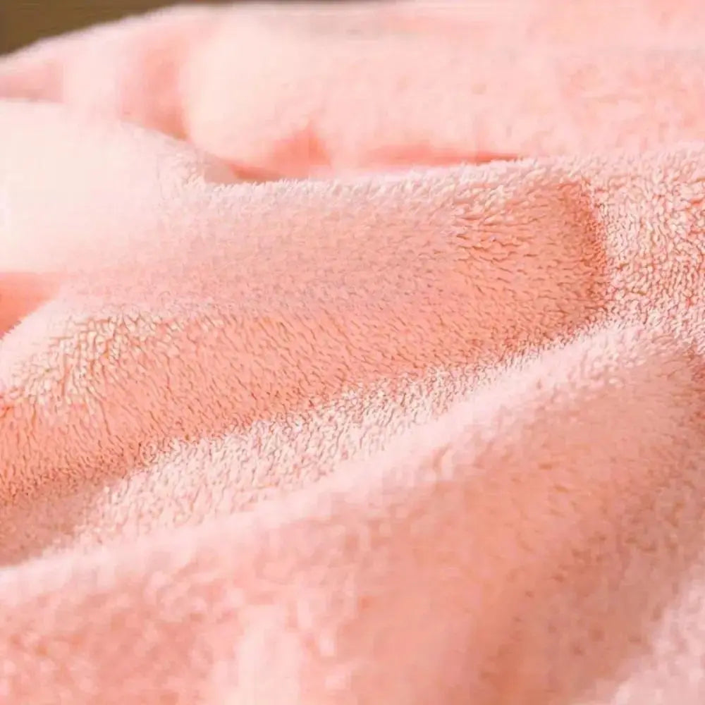 2026 New Arrival Ultra Soft Coral Fleece Bath Towel - Absorbent Thickened 105x110cm Lint-Free Neutral Unisex Quick-Dry Option with Cartoon Animals Embroidery Detail for Daily Shower