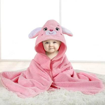 Premium Ultra Soft Absorbent Bath Towel 31.5×31.5 Inch / 80×80cm, Breathable Adorable Animal Pattern Towel, Multi-Purpose All-Season Essential
